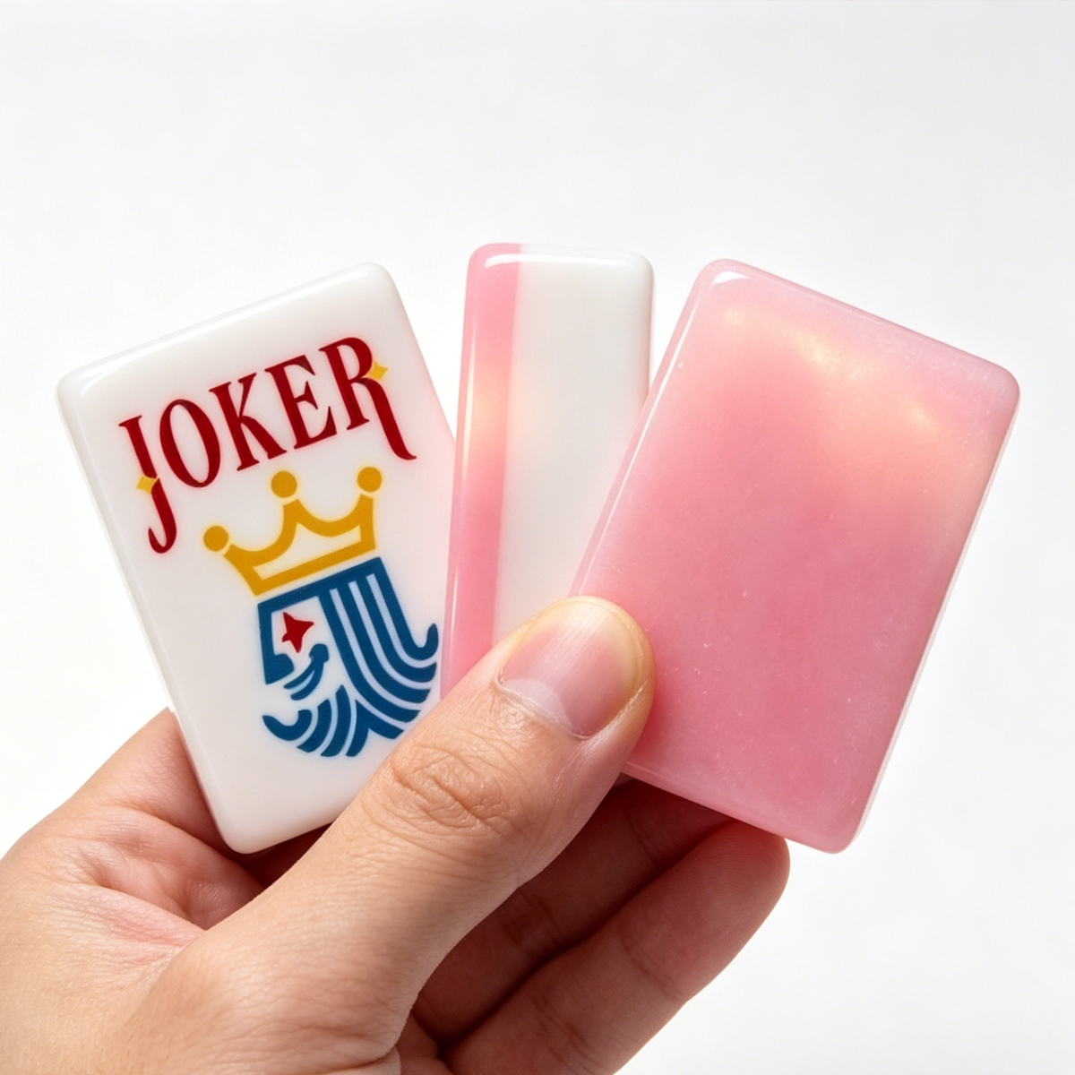 Starlight pink-Back American Mahjong Tile Set with Jokers
