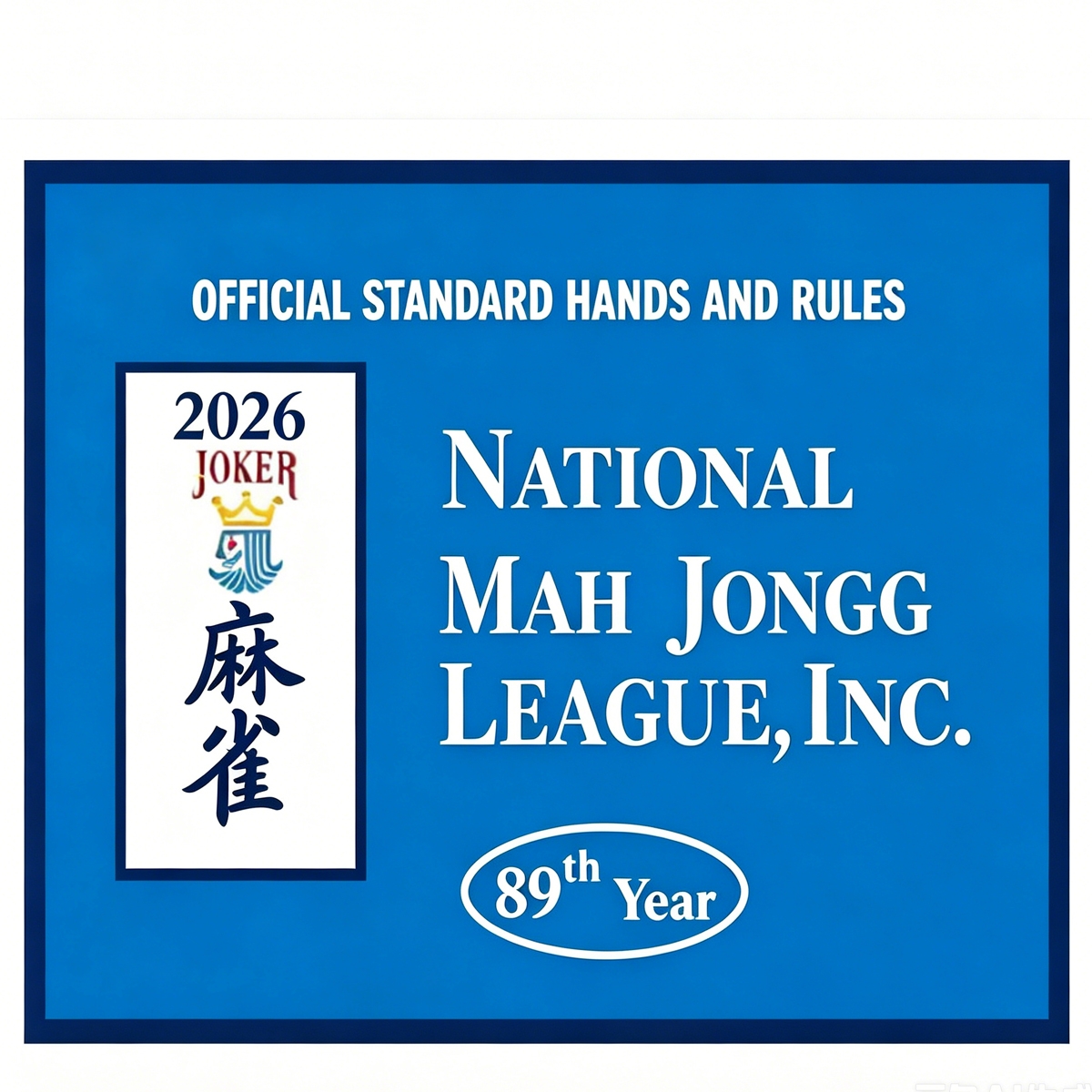 2026 Mahjong Rulebooks – Official Standard Hands & Rules Guide